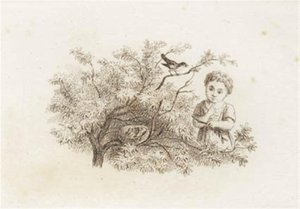 Hey tarafından "Çocuklar için Yarım Yüz Masal" için İllüstrasyon by Martinus Rørbye