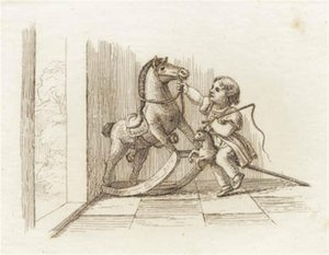 Hey tarafından "Çocuklar için Yarım Yüz Masal" için İllüstrasyon by Martinus Rørbye