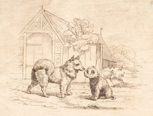 Hey tarafından "Çocuklar için Yarım Yüz Masal" için İllüstrasyon by Martinus Rørbye
