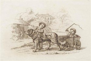 Hey tarafından "Çocuklar için Yarım Yüz Masal" için İllüstrasyon by Martinus Rørbye