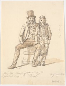 Ole Gullog ve oğlu, üst Telemark by Martinus Rørbye