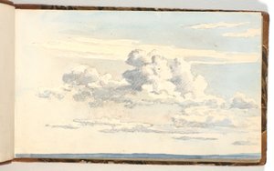Skystudie by Martinus Rørbye