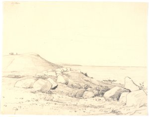 Plaj manzarası by Martinus Rørbye