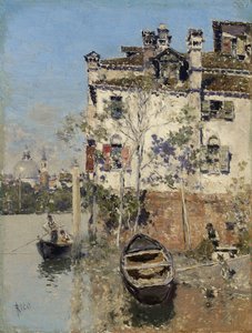 Venedik, Kanaldaki Ev, c.1900