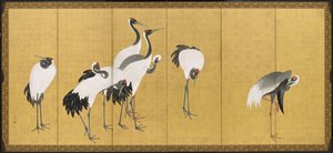 Turnalar, Anei Dönemi, 1772 (panelde mürekkep, renk ve altın varak)