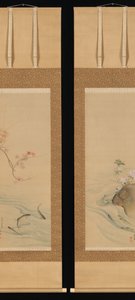 Yaz ve Sonbaharda Tatlı Balık, 1785. by Maruyama Okyo