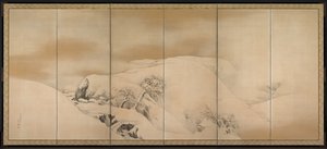 Kış Günü, 1784. by Maruyama Okyo