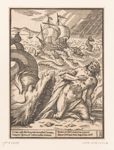 İsa, Evanjelistler ve Azizlerin Kıyısına Atılan Jonah (dizi adı) by Marx Anton Hannas