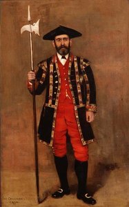 Bir Edinburg Halberdier by Mary Cameron