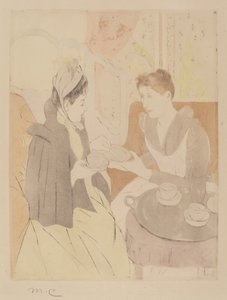 ikindi çayı partisi by Mary Cassatt