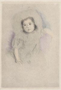 Bir Bone Takan Margot (No. 1) by Mary Cassatt