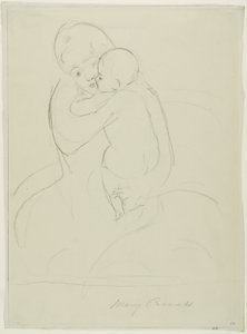 anne şefkati by Mary Cassatt