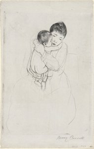 anne şefkati by Mary Cassatt