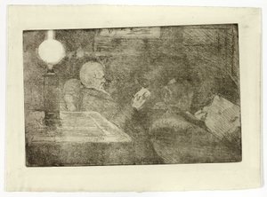 Bay ve Bayan Cassatt Okuma by Mary Cassatt