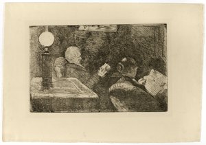 Bay ve Bayan Cassatt Okuma by Mary Cassatt