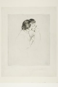 Köylü Anne ve Çocuk by Mary Cassatt