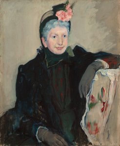 Yaşlı Bir Kadının Portresi, c. 1887. by Mary Cassatt