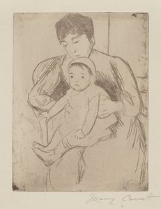 Geziye Fatura Hazırlama, c. 1889. by Mary Cassatt