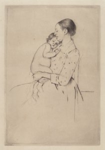 Sessizlik, c.1891 by Mary Cassatt