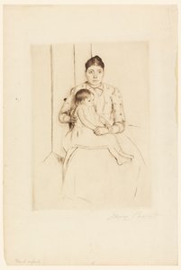 dinlenmek by Mary Cassatt