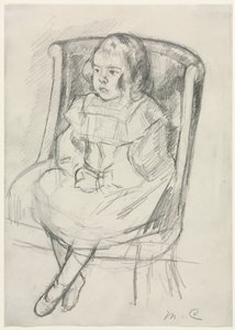 Simone Oturan, c. 1903. by Mary Cassatt