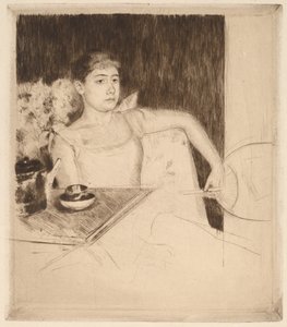 Çay, ç. 1890. by Mary Cassatt
