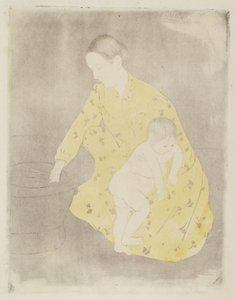 Hamam, 1890-1891. by Mary Cassatt