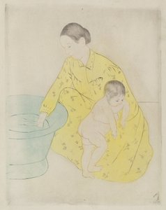 Hamam, 1890-1891. by Mary Cassatt