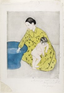 Hamam, 1890-91 by Mary Cassatt