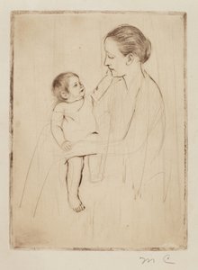 Çare, c. 1891. by Mary Cassatt