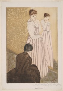 Bağlantı parçası by Mary Cassatt