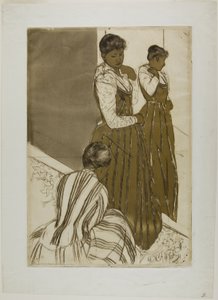 Bağlantı parçası by Mary Cassatt