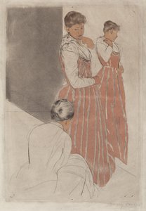 Montaj, 1890-1891. by Mary Cassatt