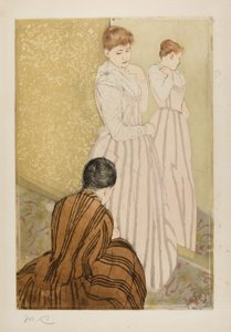Montaj, 1890-91 by Mary Cassatt