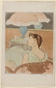 Lamba, 1890-1891. by Mary Cassatt
