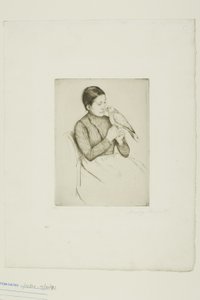 Papağan by Mary Cassatt