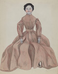 Bebek - Lulu, c. 1936. by Mary E Humes