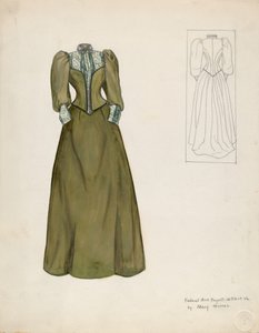 Elbise, ç. 1937. by Mary E Humes