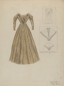 Elbise, ç. 1937. by Mary E Humes