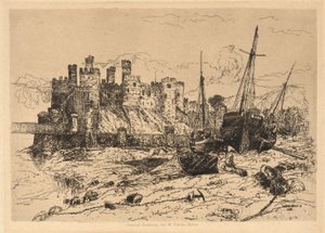 Conway Kalesi, Galler