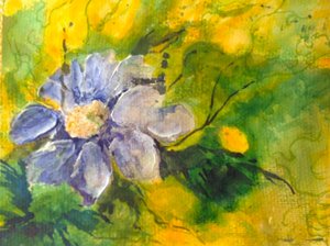 akşam güneşinde akasma by Mary Smith