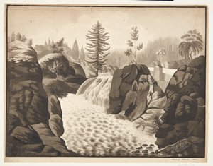 Norveç manzarası by Mary Sophie Clarck