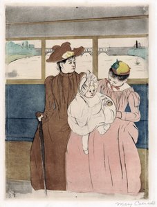 omnibüste by Mary Stevenson Cassatt