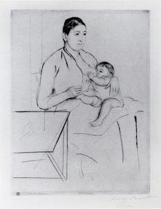 hemşirelik by Mary Stevenson Cassatt