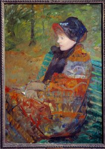 Sanatçının kız kardeşi Matmazel C Lydia Cassatt