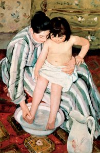 Çocuğun Hamamı. Mary Stevenson Cassatt
