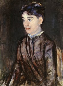 Siyahlı Genç Kadın, by Mary Cassatt