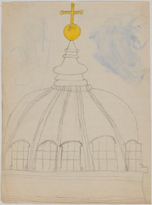 Katedral Balosu, 1868. by Mary Vaux Walcott