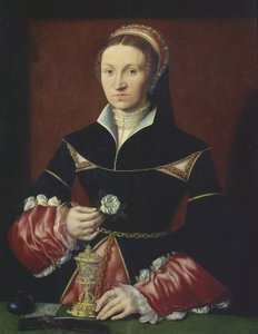 Bir Hanımefendinin Portresi, 1536 by Master A.W.