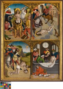 The Legend of St. George, c.1500-10 (panel üzeri yağlı boya) by Master Bruges